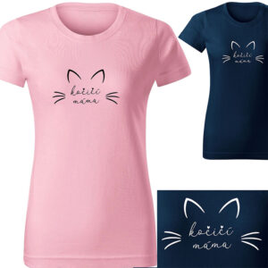 Kočičí máma - dámské tričko