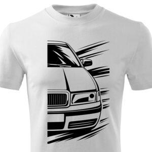 Škoda Octavia 1 - Auto v pohybu tričko Unisex
